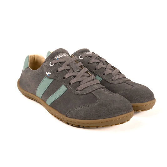 Koel - ILA Suede Grey - Sneakers Barefoot-Koel-Cacles Barefoot-Tienda de calzado barefoot respetuoso minimalista