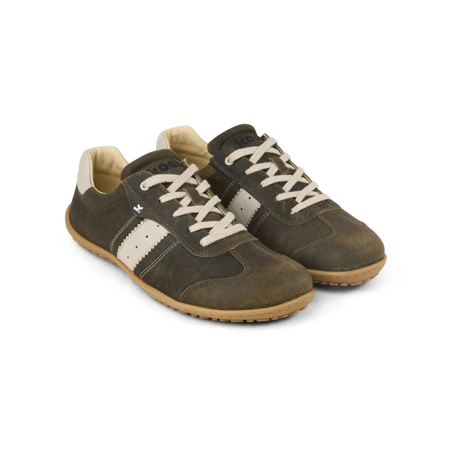 Koel - ILO Suede 3.0 Taupe - Sneakers Barefoot Retro