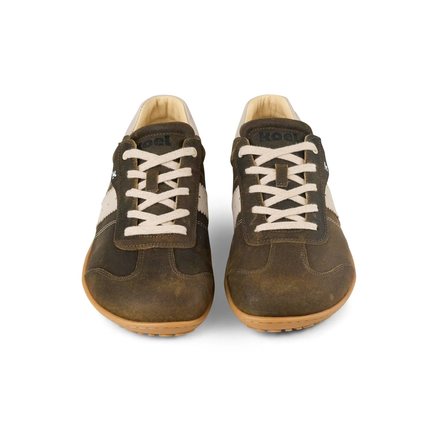 Koel - ILO Suede 3.0 Taupe - Sneakers Barefoot Retro