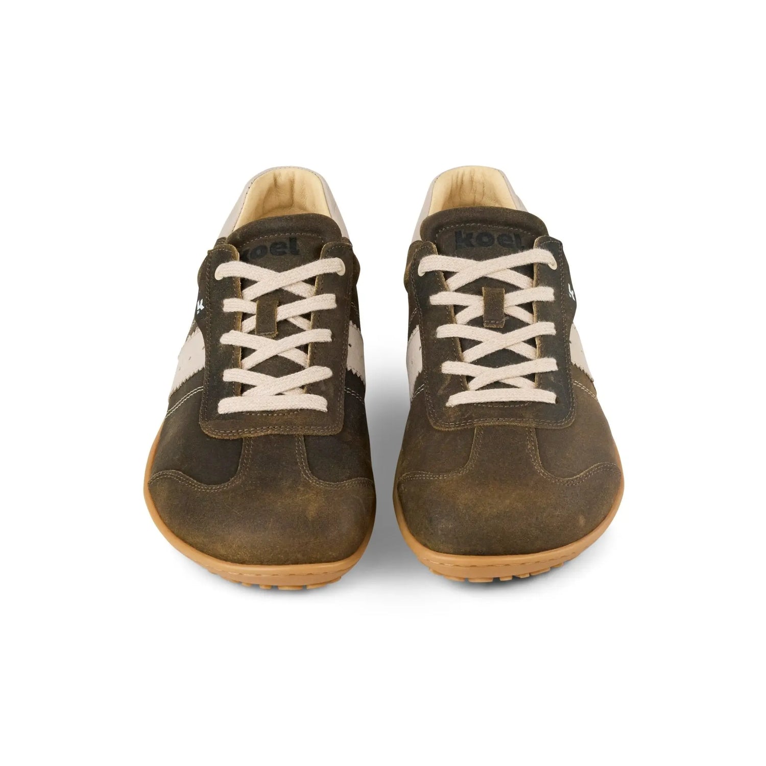 Koel - ILO Suede 3.0 Taupe - Sneakers Barefoot Retro