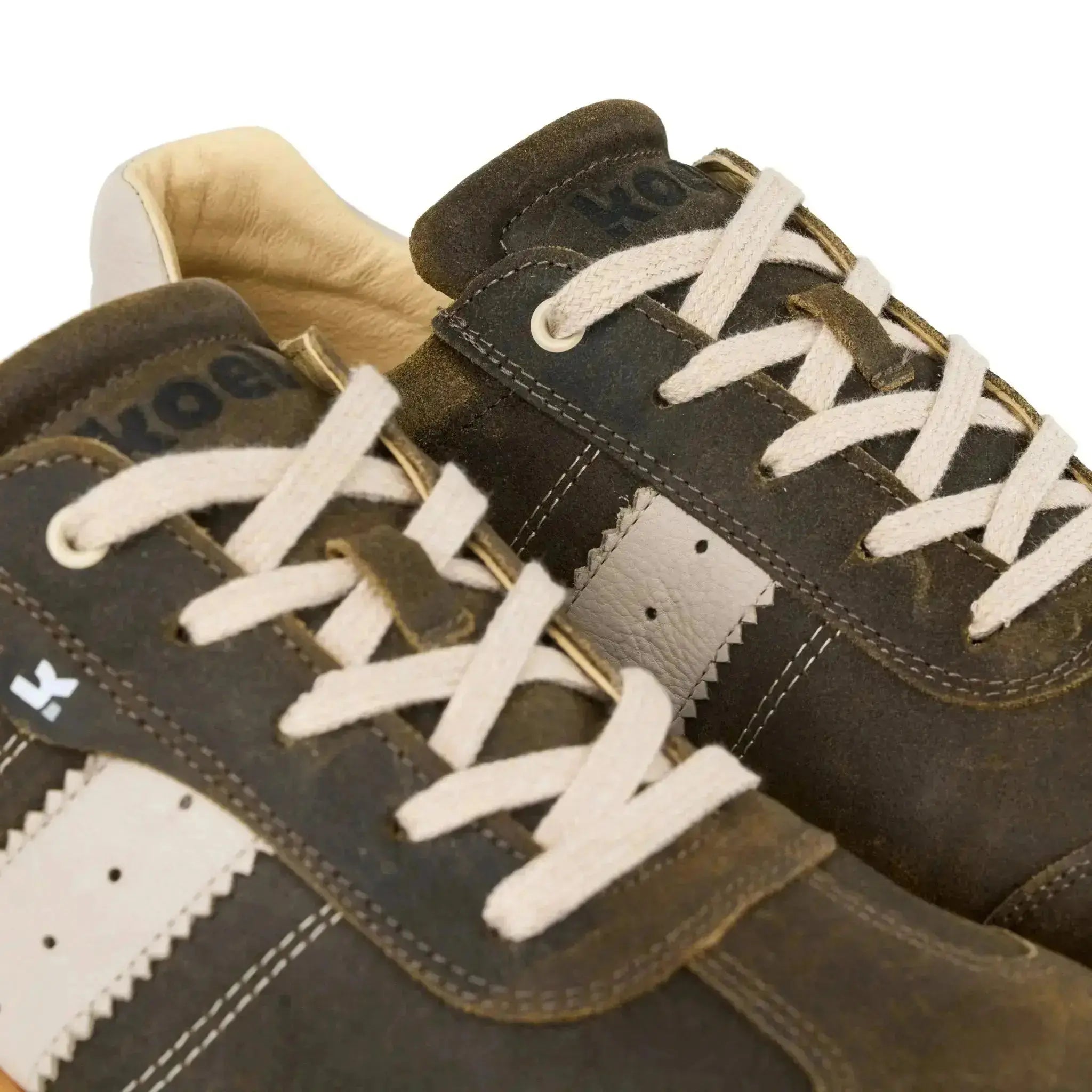 Koel - ILO Suede 3.0 Taupe - Sneakers Barefoot Retro