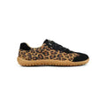 Koel - IVA Suede Leopardo - Zapatillas Barefoot Retro de Piel para mujer animal print