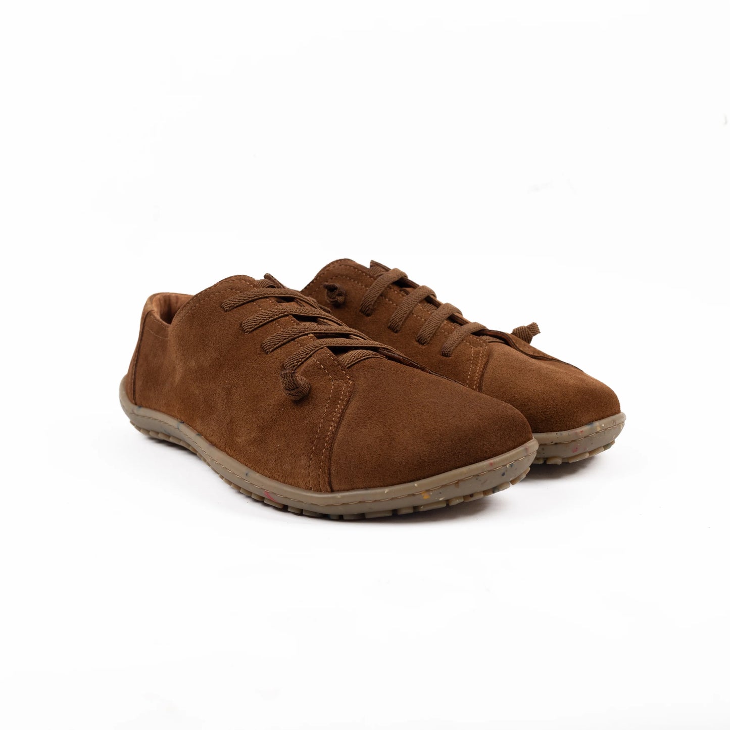 Koel - Izzie Eco Suede Cognac - Sneaker minimalista