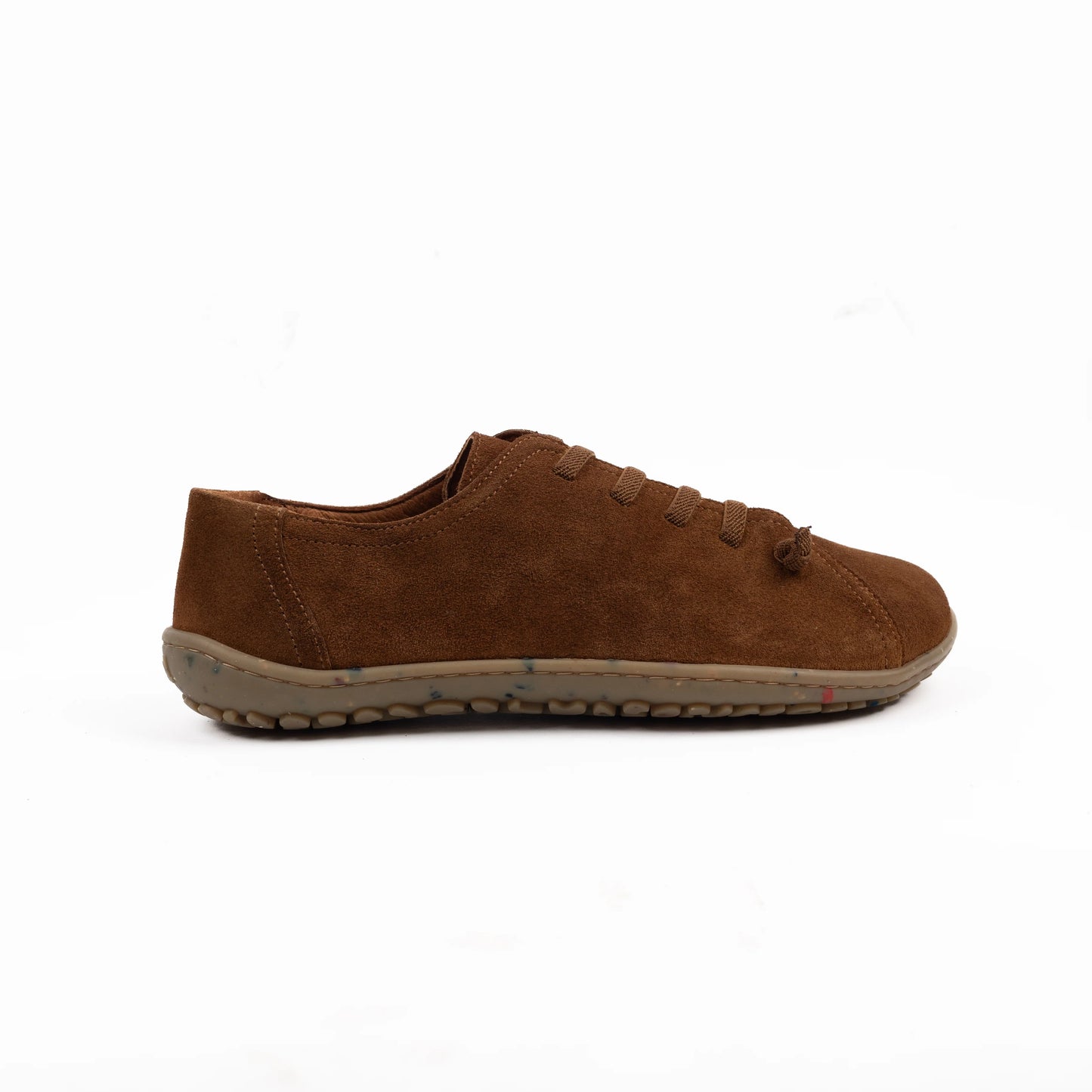 Koel - Izzie Eco Suede Cognac - Sneaker minimalista