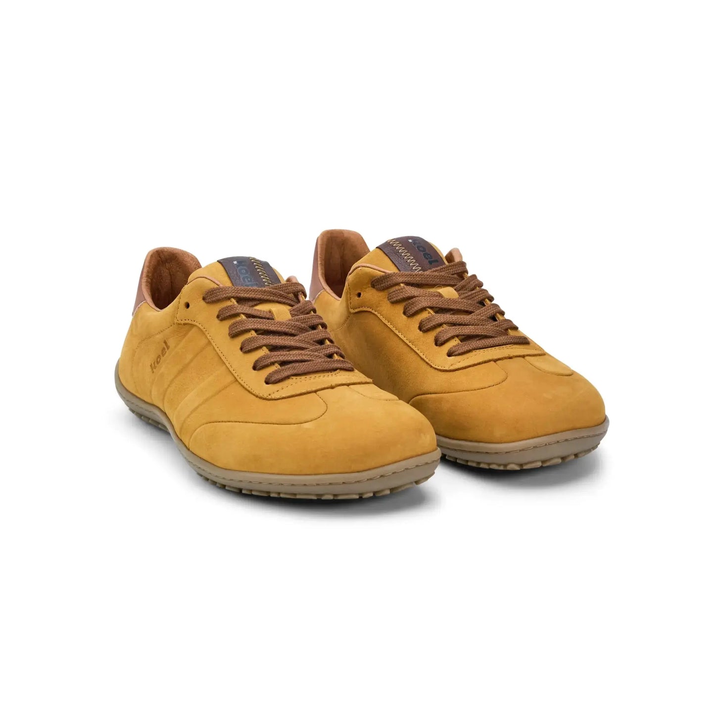 Koel Men - IDO Leather Cognac - Deportivas Barefoot Casual