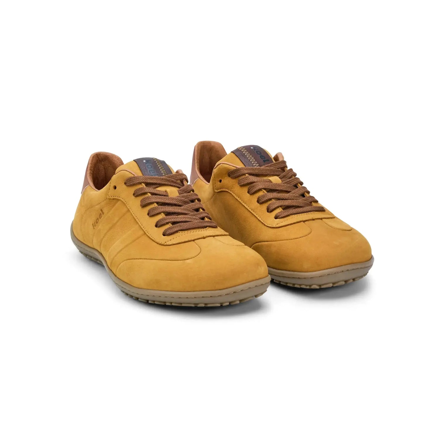 Koel Men - IDO Leather Cognac - Deportivas Barefoot Casual