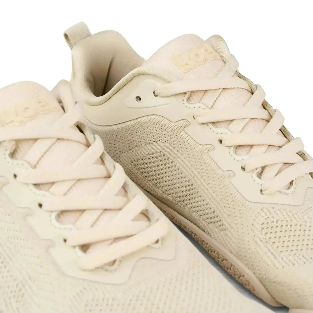 Koel Nica Beige - Zapatillas barefoot para gimnasio y entrenamiento de mujer