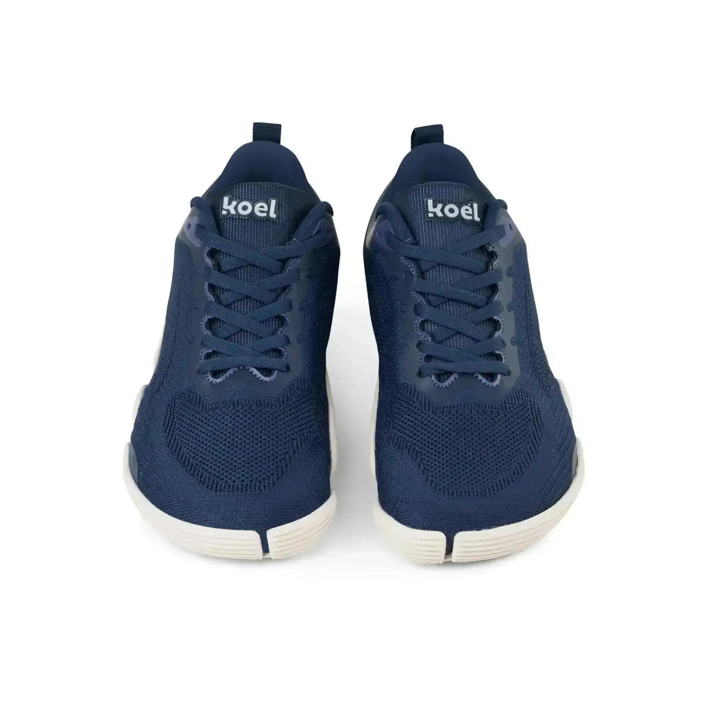 Koel Nica Blue - Zapatillas barefoot para gimnasio y entrenamiento de mujer