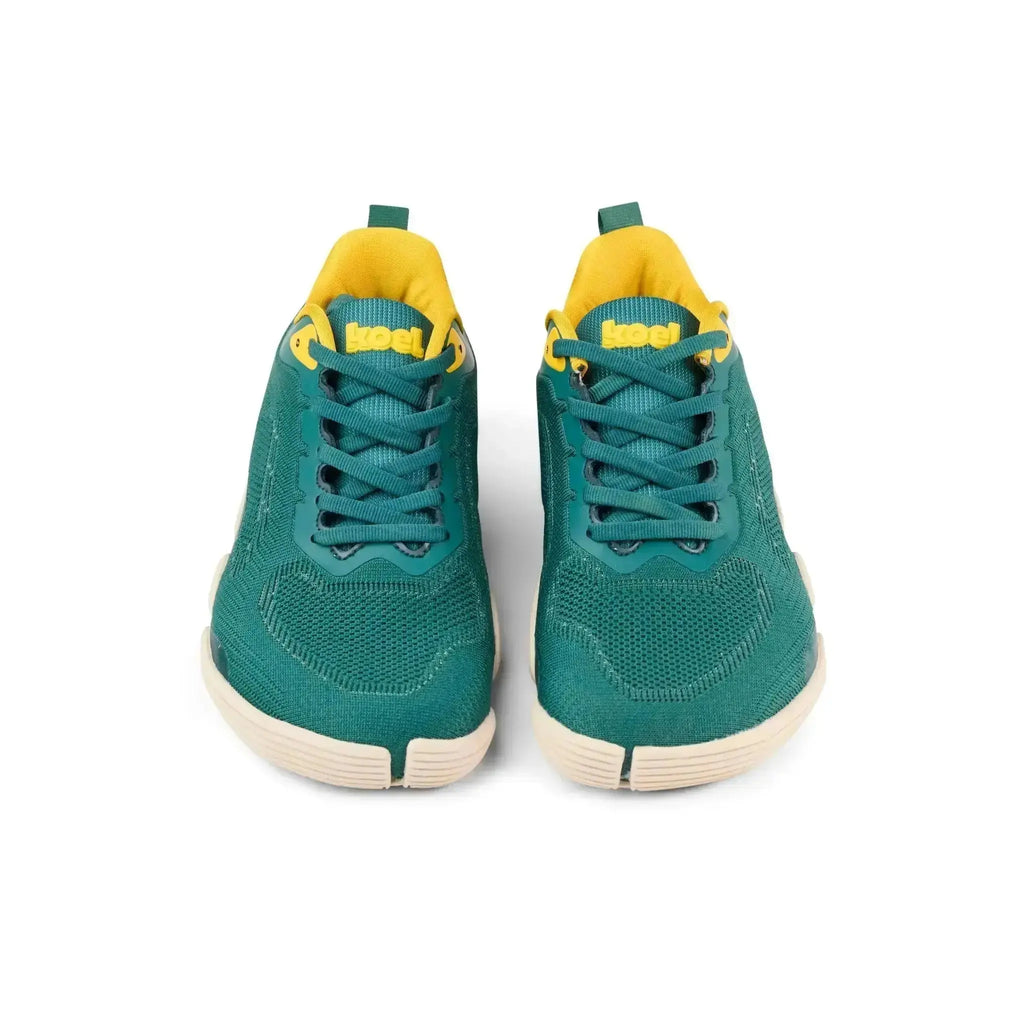 Koel Nica Green - Zapatillas barefoot para gimnasio y entrenamiento de mujer
