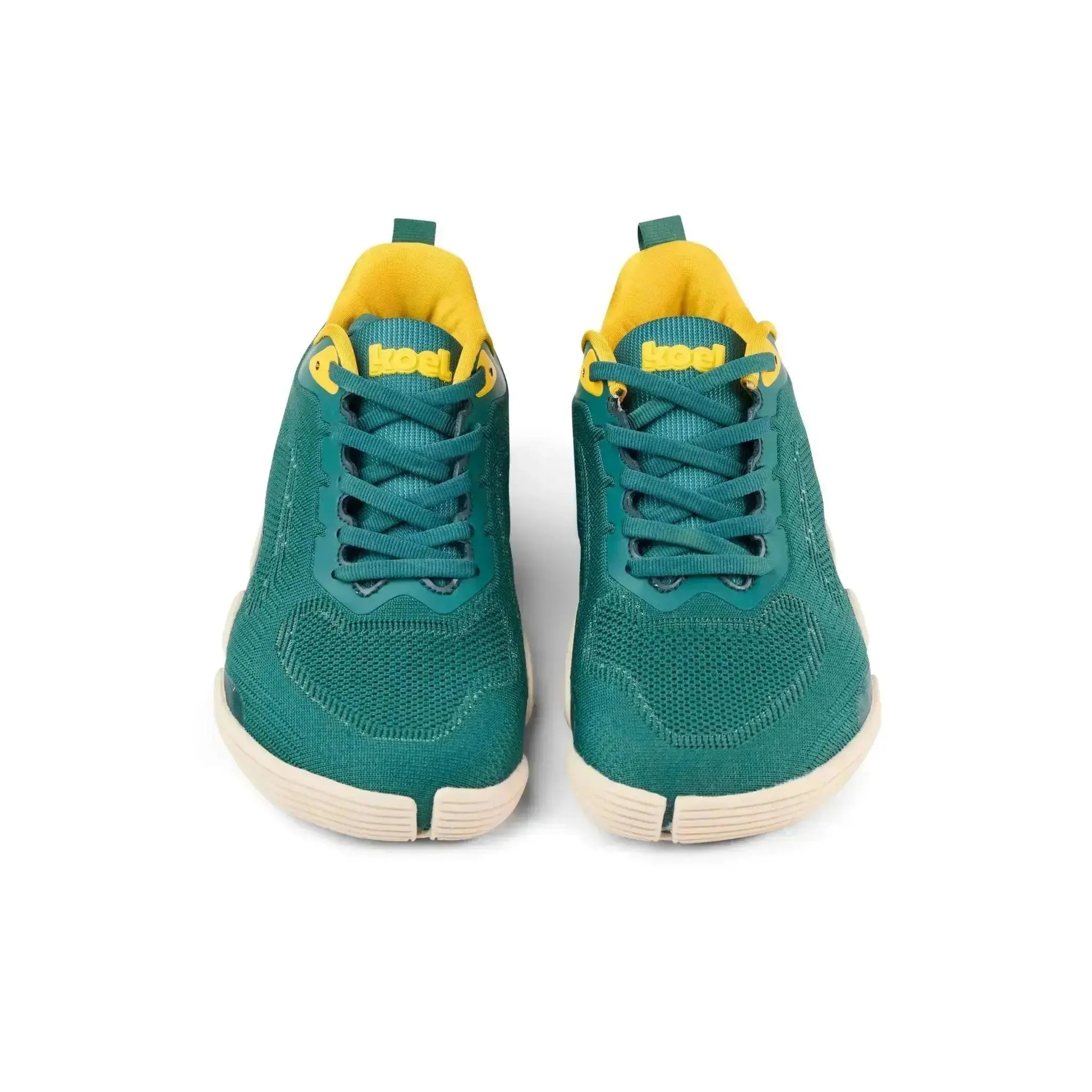 Koel Nica Green - Zapatillas barefoot para gimnasio y entrenamiento de mujer