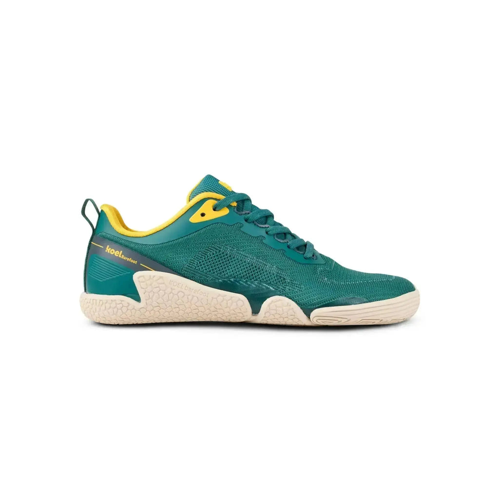 Koel Nica Green - Zapatillas barefoot para gimnasio y entrenamiento de mujer