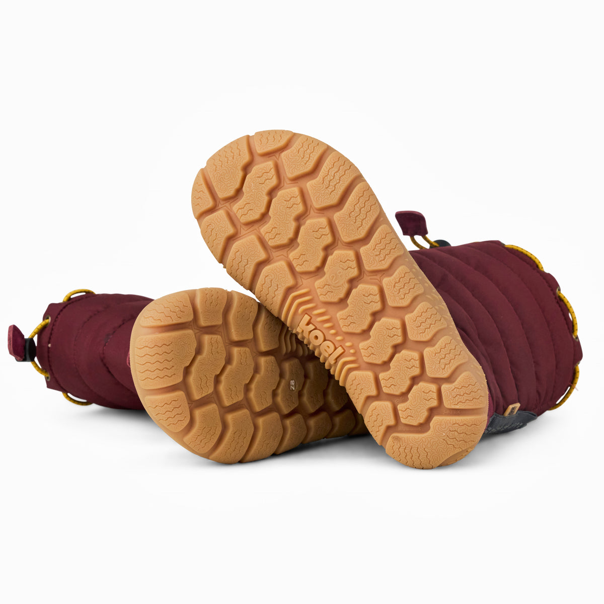 Koel Rana Ladies Bordo - Botas barefoot de nieve para mujer burdeos