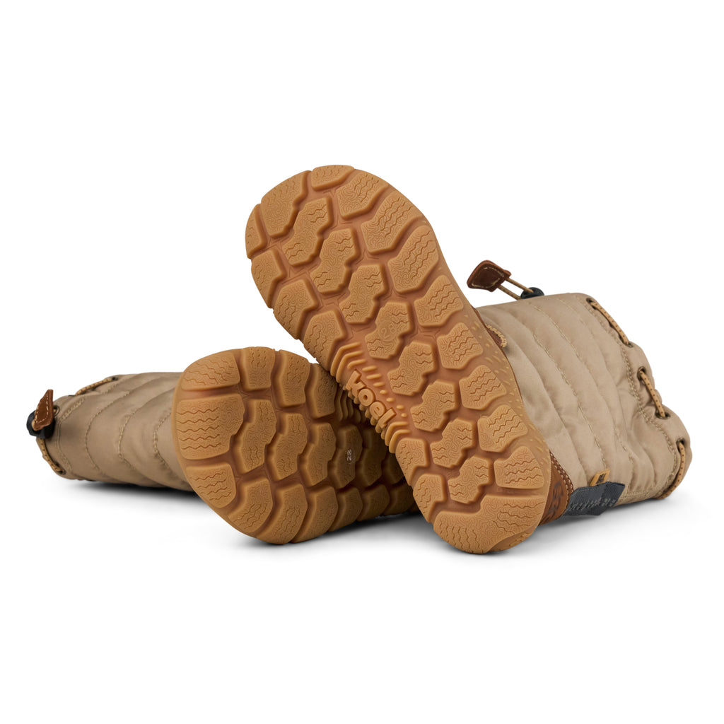 Koel Rana Ladies Chocolate - Botas barefoot de nieve para mujer marrones