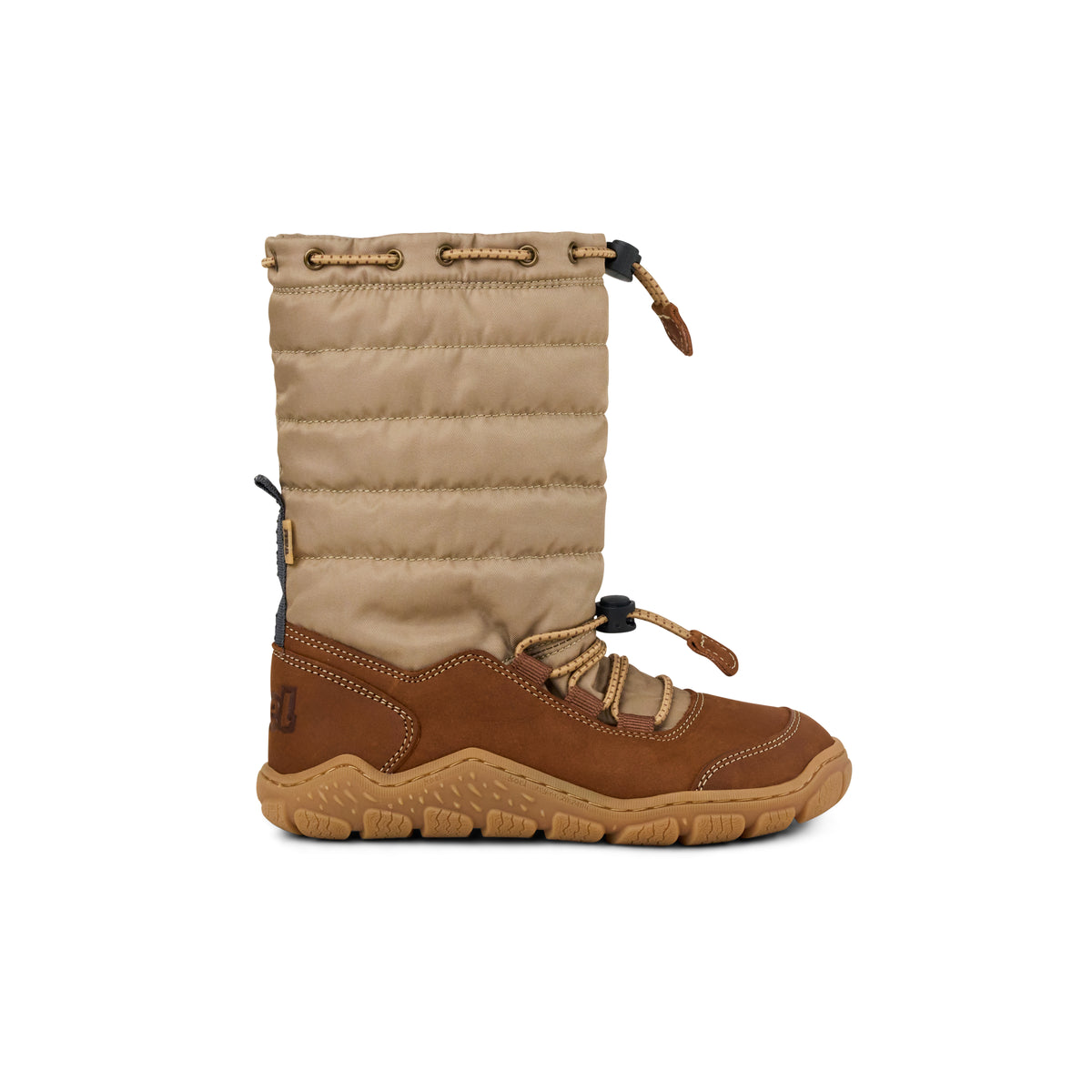 Koel Rana Ladies Chocolate - Botas barefoot de nieve para mujer marrones