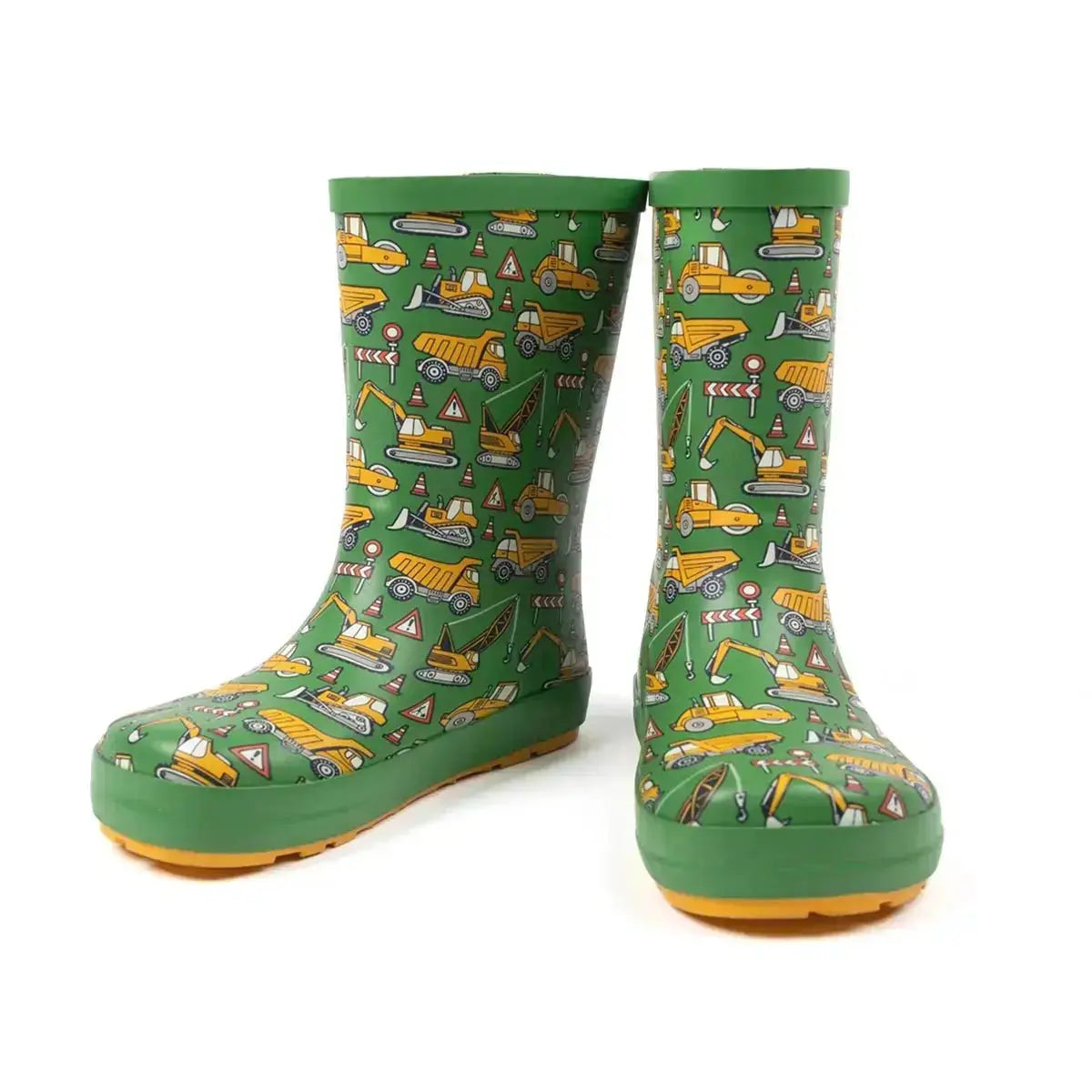 Koel4kids - Wellie Tractor Green - bottes de pluie barefoot