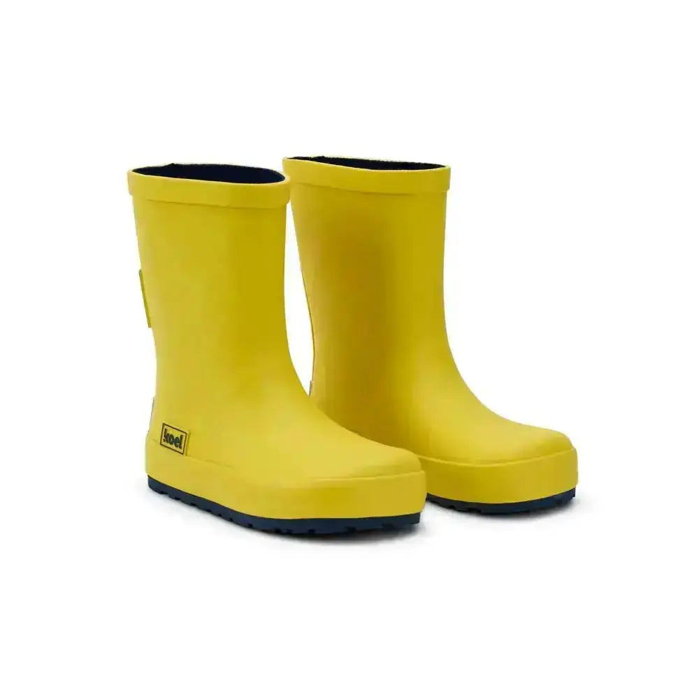 Koel4kids - Wellie Jaune - bottes de pluie barefoot