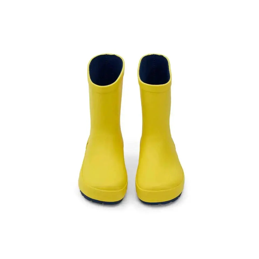 Koel4kids - Wellie Yellow - botas de lluvia barefoot