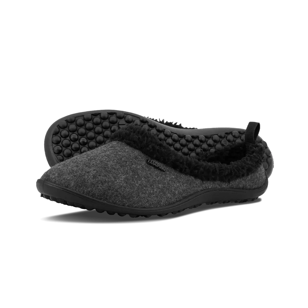 Leguano Acasa Warm Slipper - zapatillas de casa barefoot calientes  Cacles Barefoot