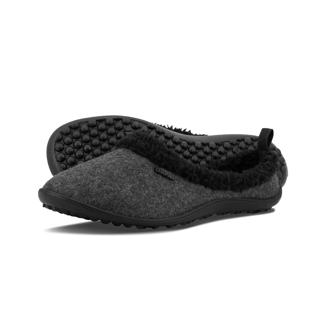 Leguano Acasa Warm Slipper - zapatillas de casa barefoot calientes  Cacles Barefoot