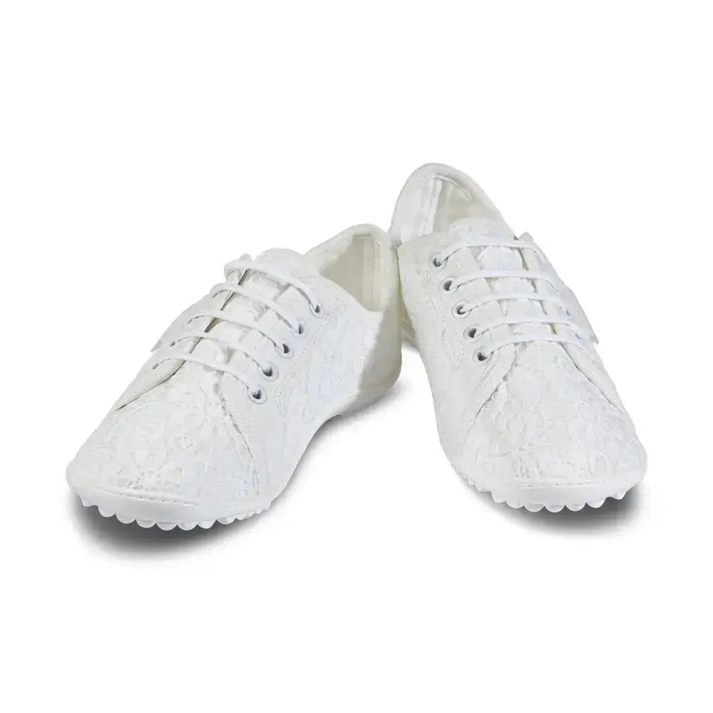 Leguano Amalfi Bianco - Deportivas barefoot elegantes