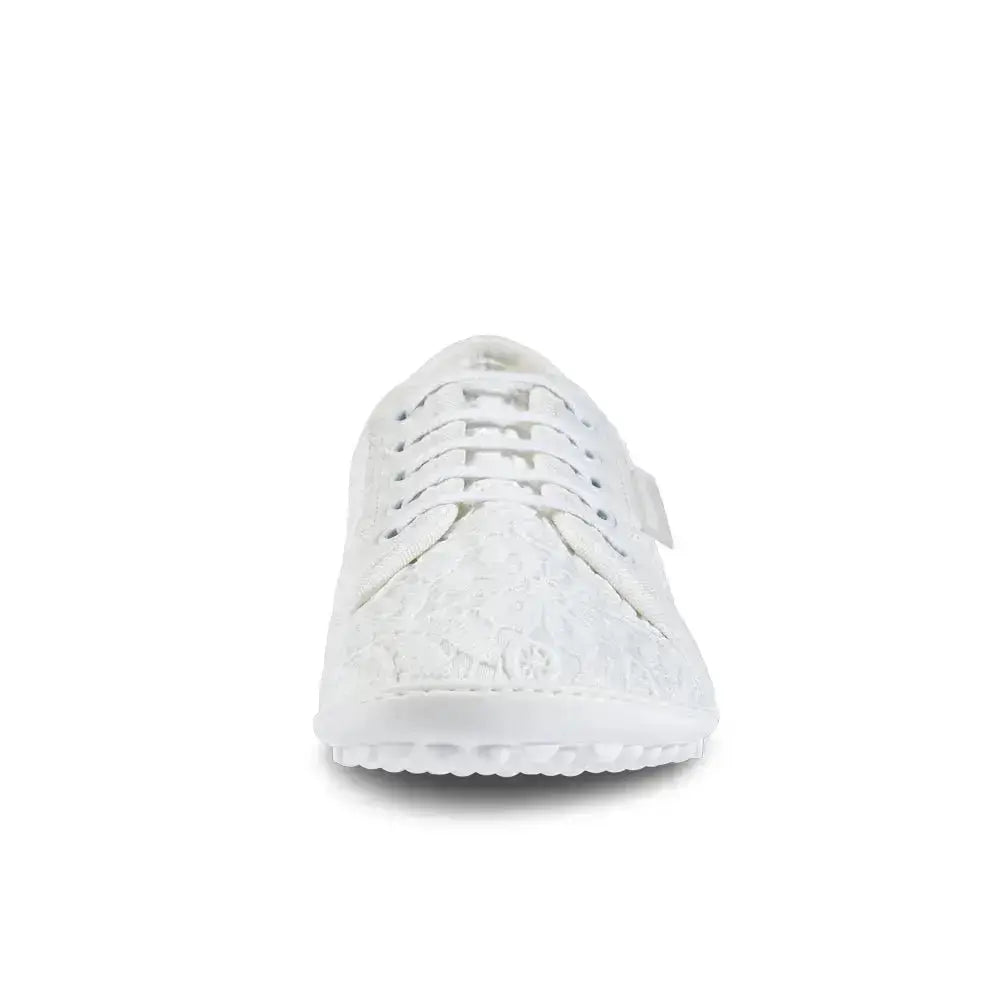 Leguano Amalfi Bianco - Deportivas barefoot elegantes