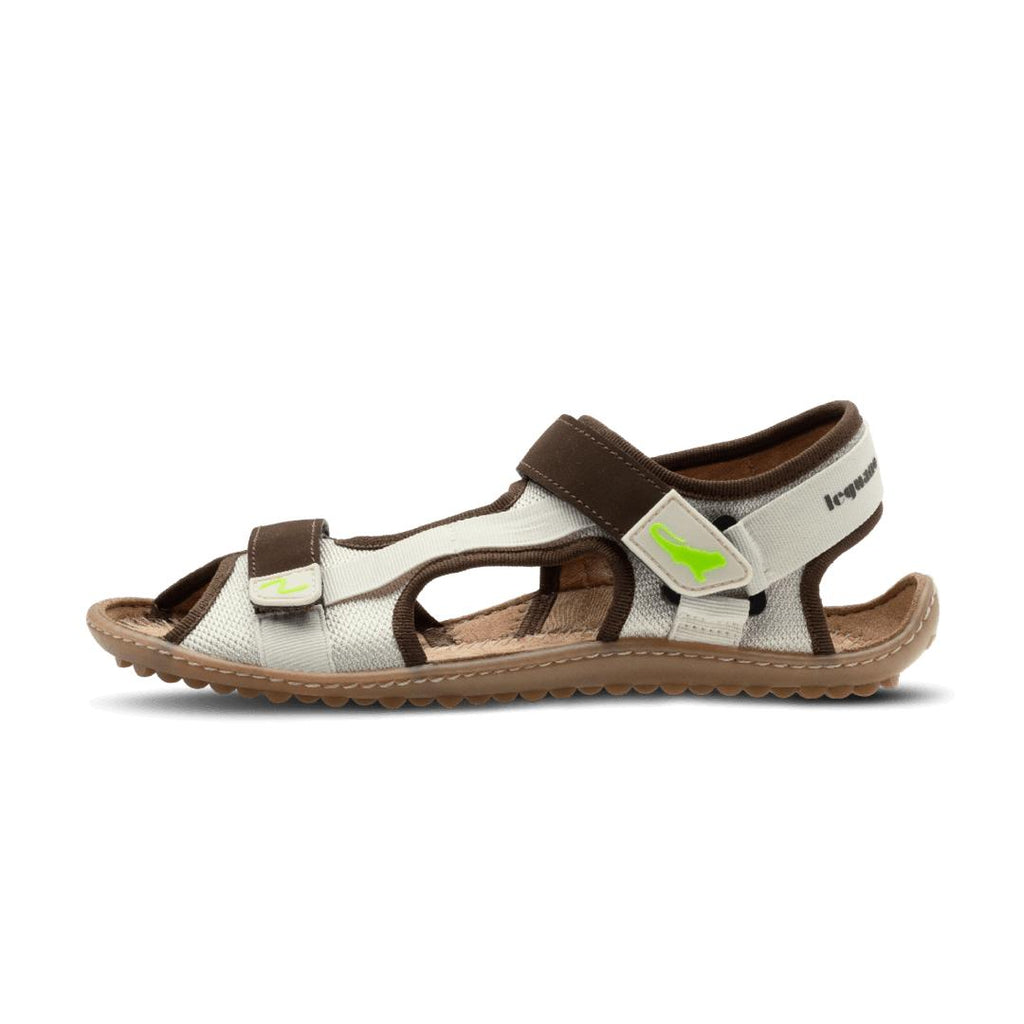 Leguano Attrekktive Nature - Sandalias barefoot deportivas para senderismo y outdoor blanco natural