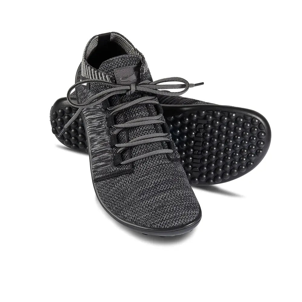Leguano - Beat Anthrazit - Zapatillas Barefoot ligeras media caña