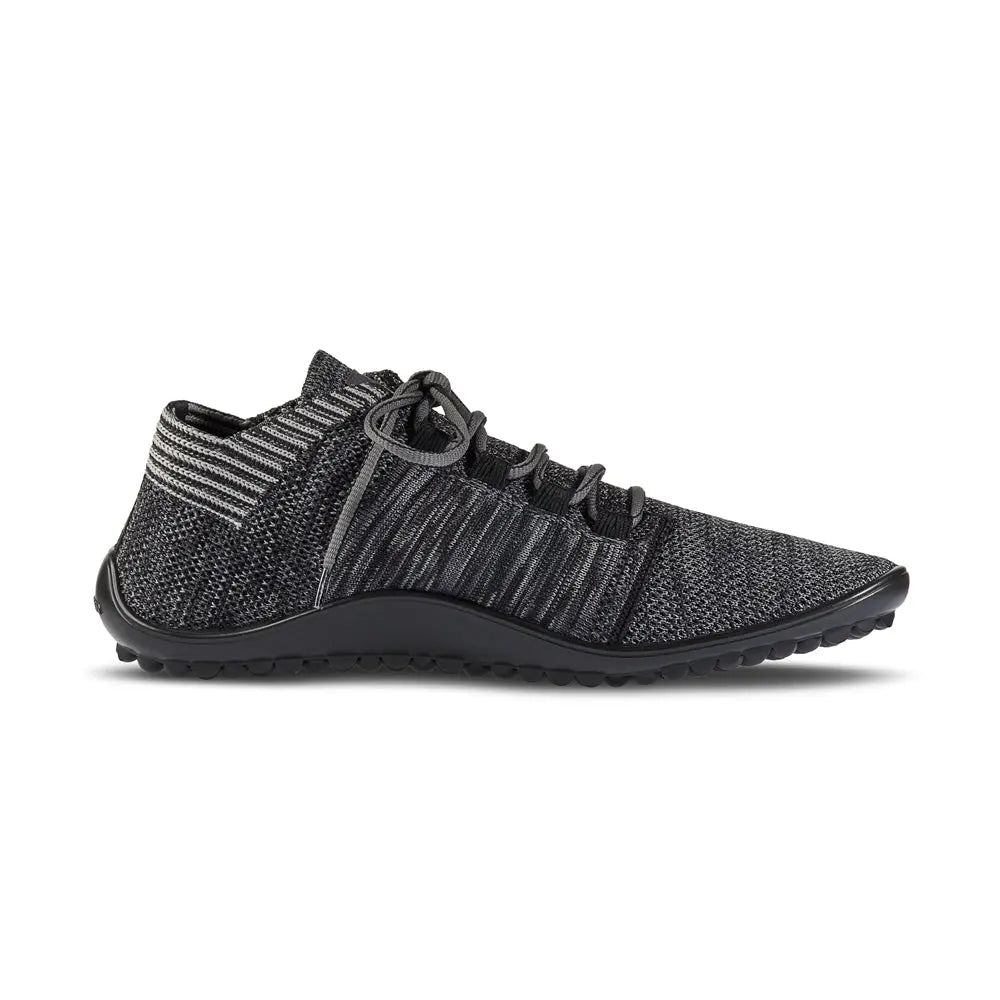 Leguano - Beat Anthrazit - Zapatillas Barefoot ligeras media caña