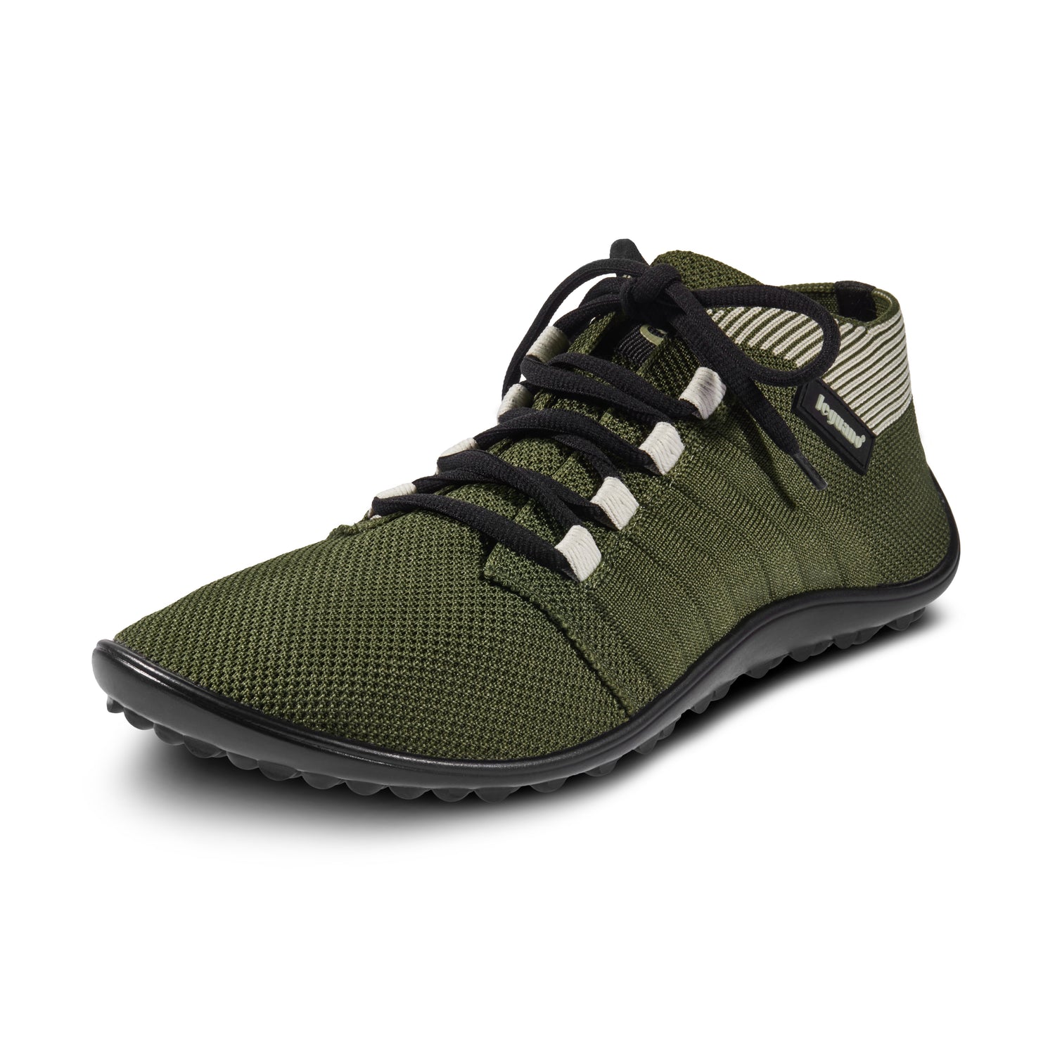 Leguano - Beat Olive - Deportivas Barefoot ligeras media caña