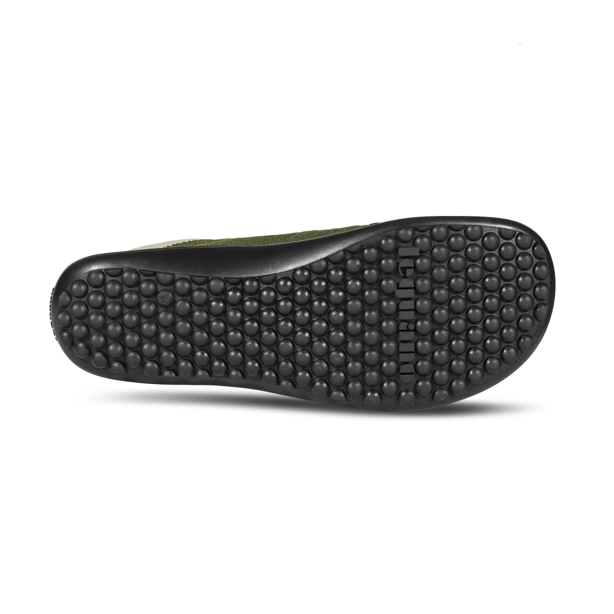 Leguano - Beat Olive - Zapatillas Barefoot ligeras media caña