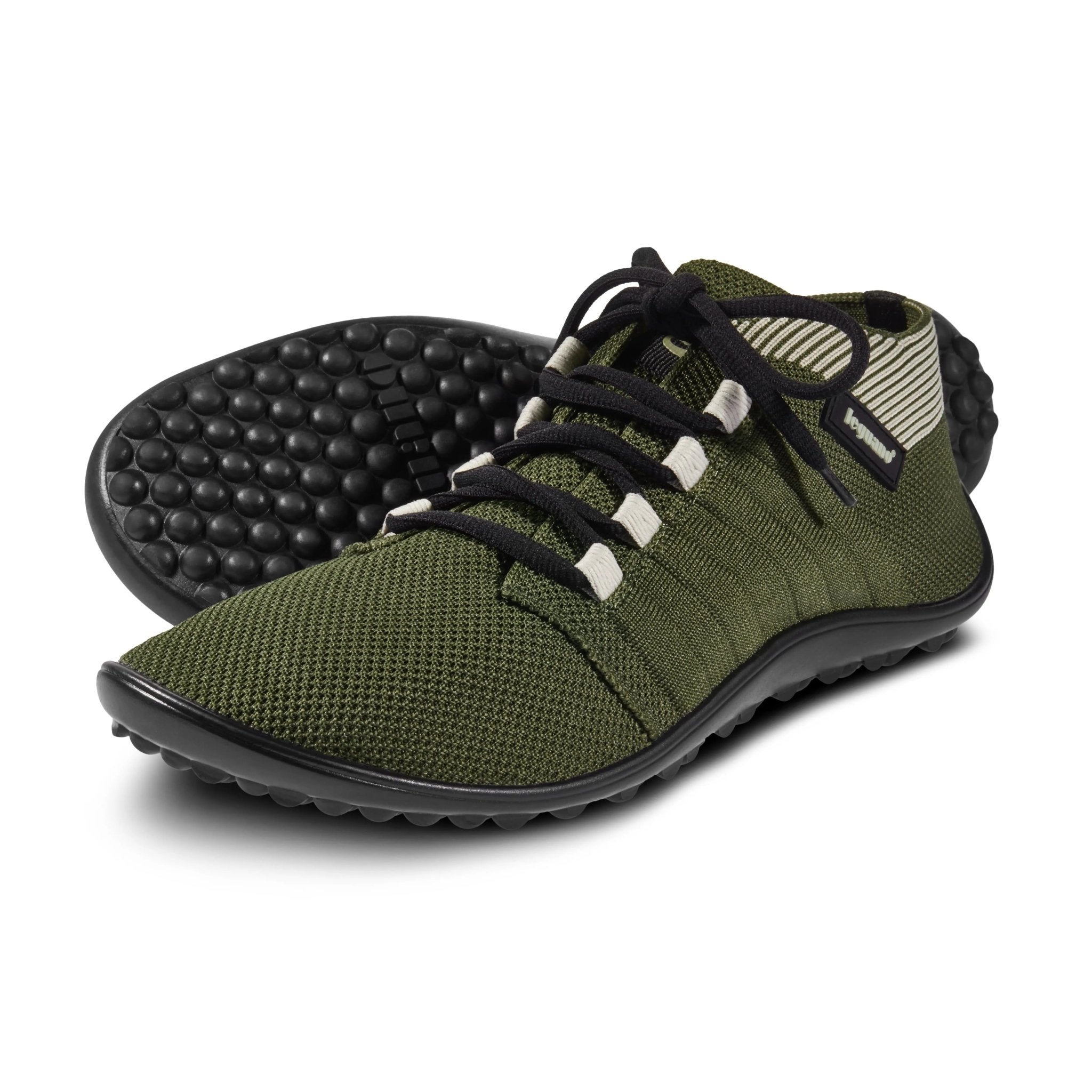 Leguano - Beat Olive - Baskets Barefoot légères mi-mollet