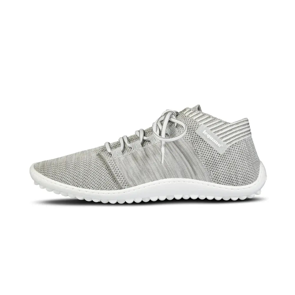 Leguano - Beat Silbergrau - Zapatillas Barefoot ligeras media caña