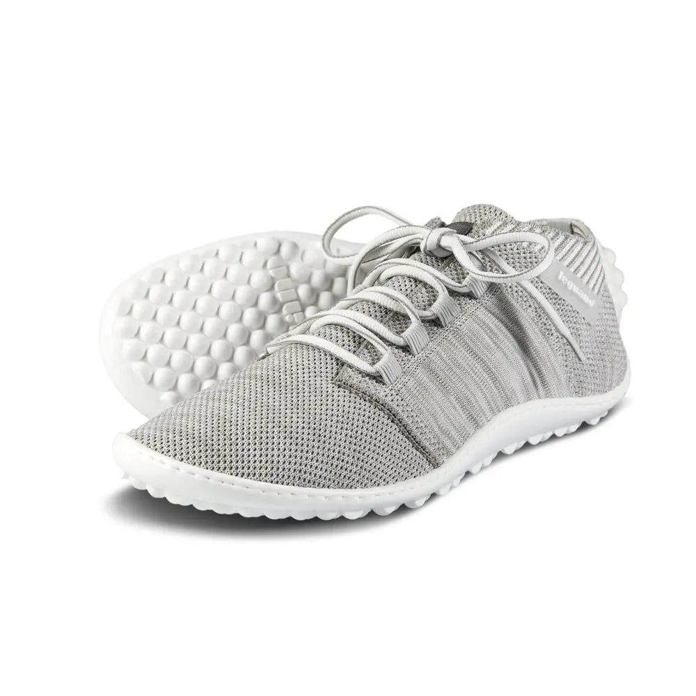 Leguano - Beat Silbergrau - Zapatillas Barefoot ligeras media caña