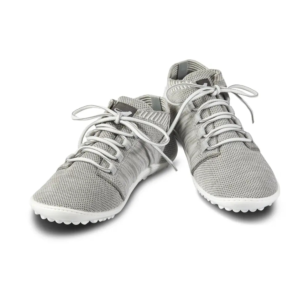 Leguano - Beat Silbergrau - Zapatillas Barefoot ligeras media caña