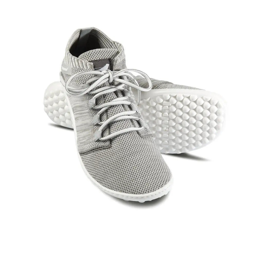 Leguano - Beat Silbergrau - Zapatillas Barefoot ligeras media caña