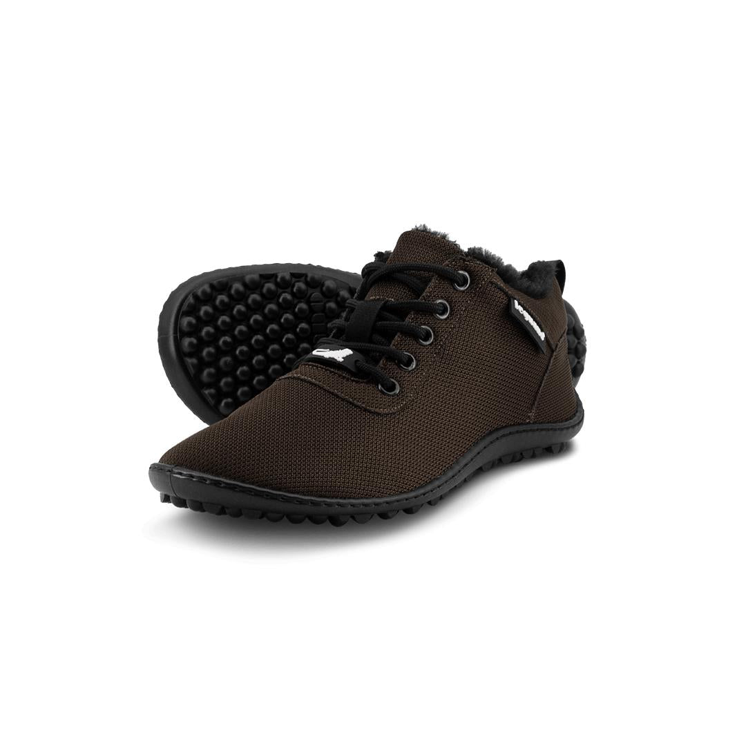Leguano - Galaxo Brown Ltd. Edition - Botines Barefoot ligeros y con forrito