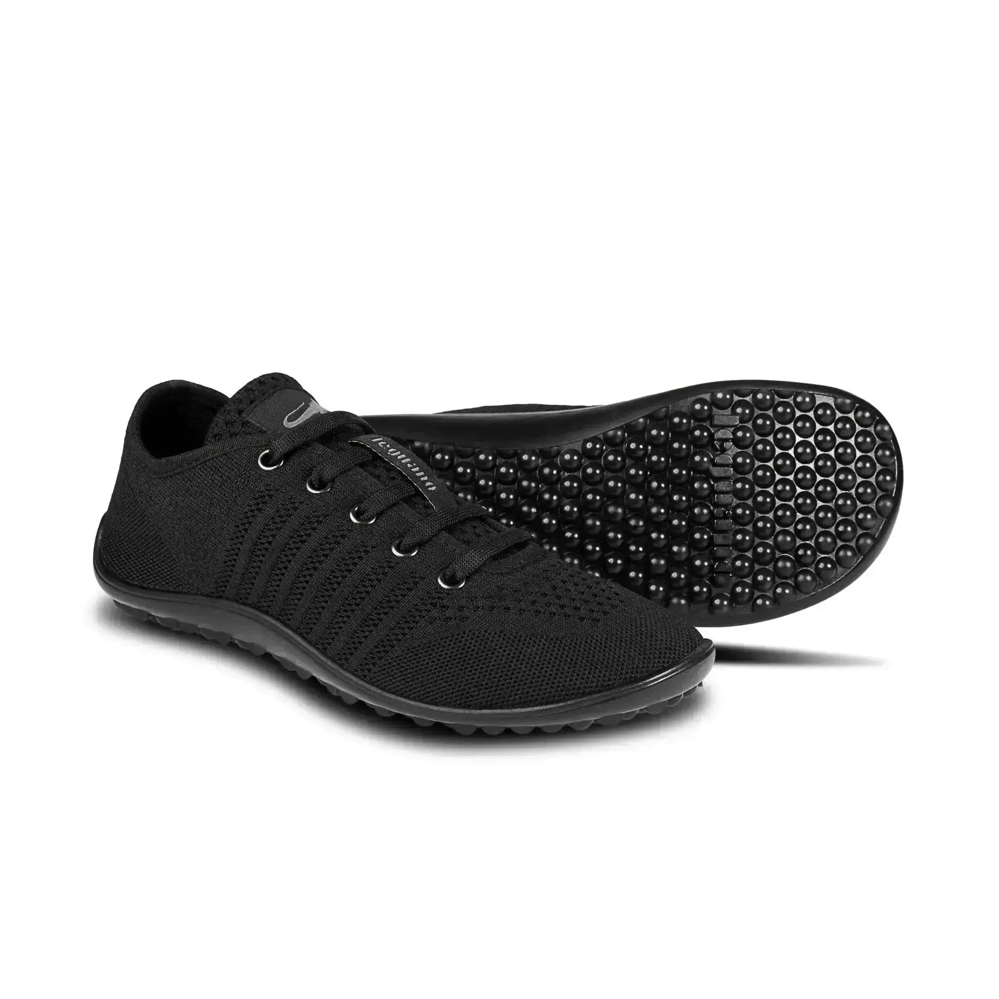 Leguano Go : Noir - Chaussures barefoot élégantes