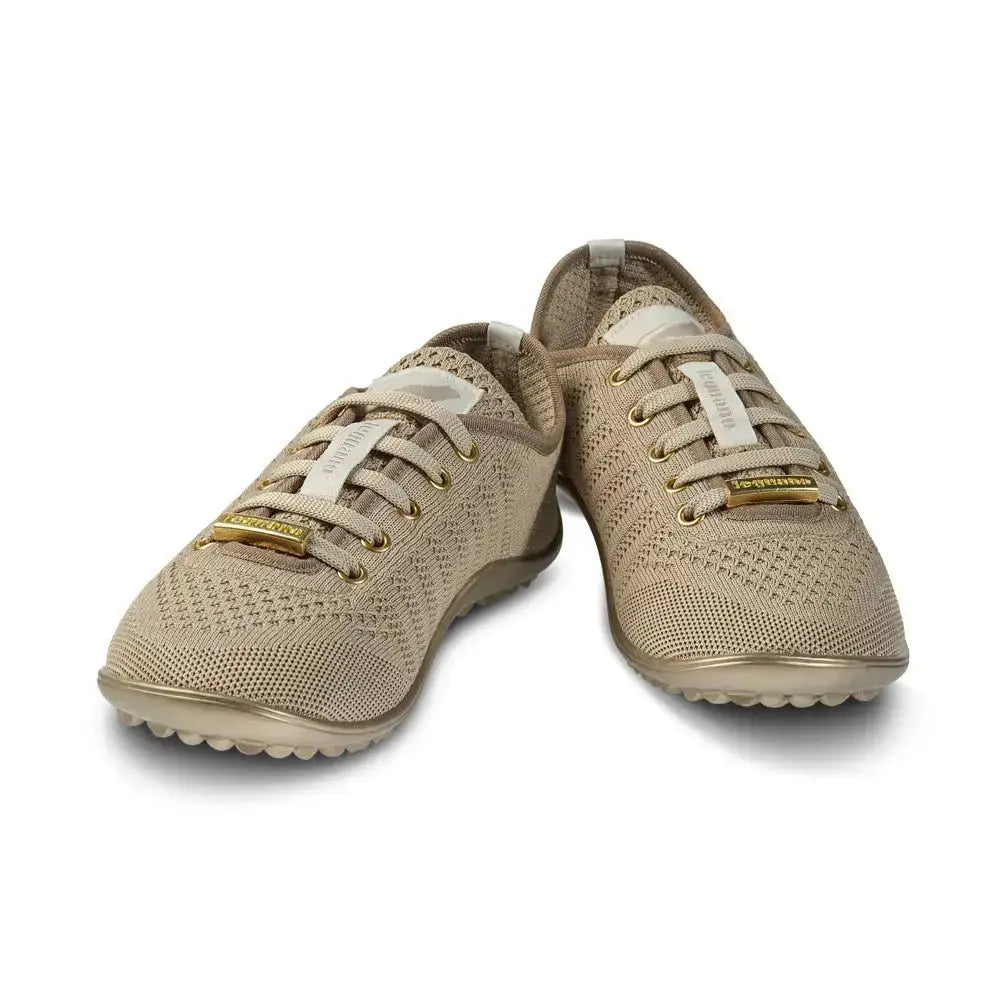Leguano Go: Gold - Deportivas barefoot elegantes