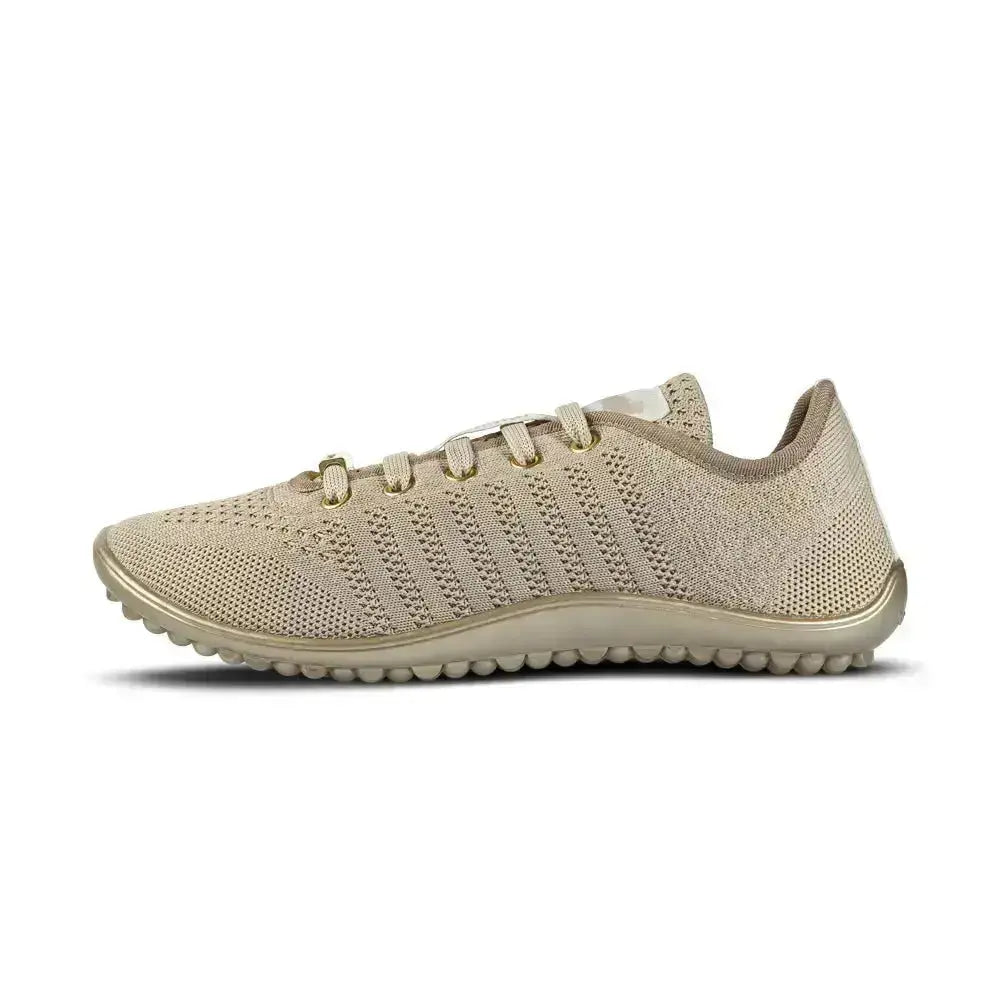 Leguano Go : Or - Chaussures barefoot élégantes