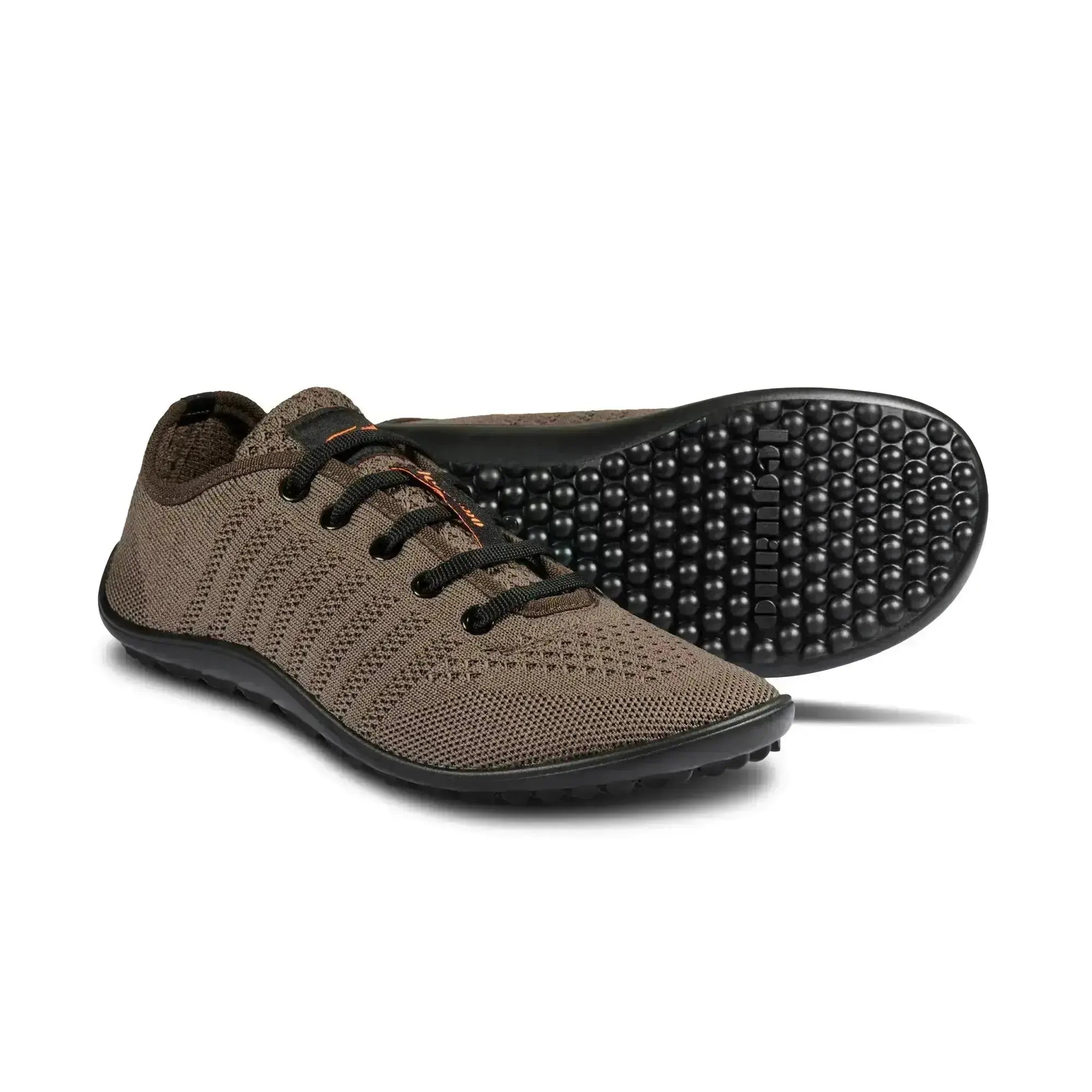Leguano Go : Marron - Baskets barefoot élégantes