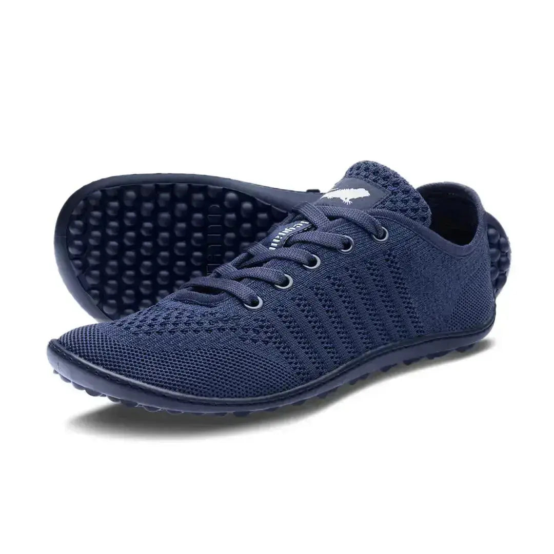 Leguano Go : Bleu marine - Chaussures barefoot élégantes
