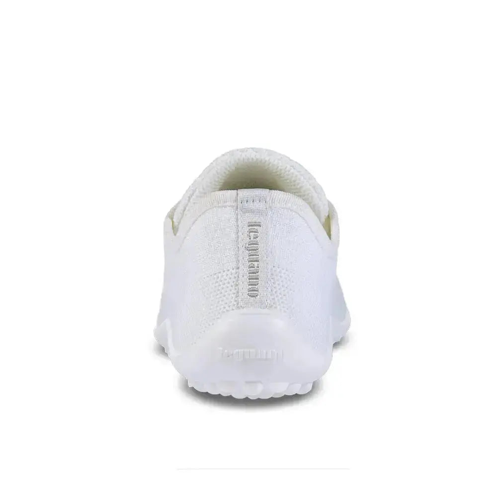 Leguano Go: White - Zapatillas barefoot elegantes unisex