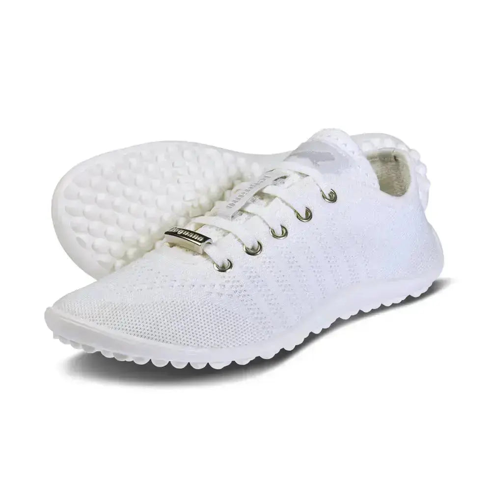 Leguano Go : Blanc - Chaussures barefoot élégantes