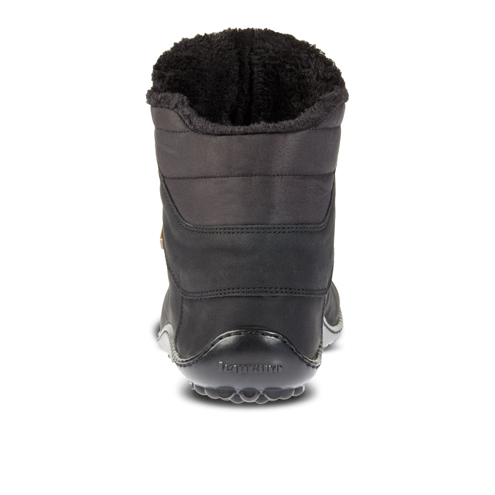 Leguano - Husky Schwarz - Botas Barefoot invernales con forro caliente