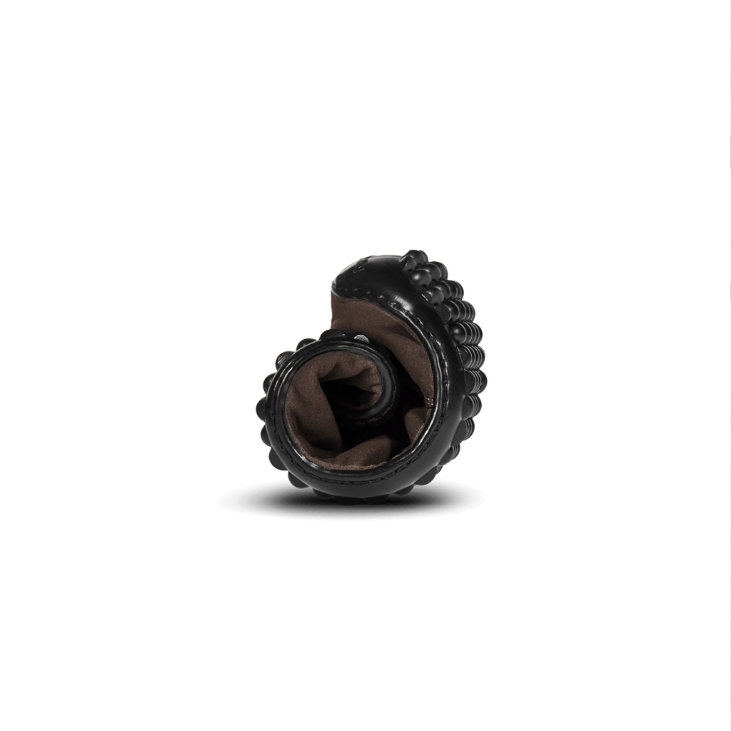 Leguano Icebare Shwarz - Botas barefoot calientes para senderismo y uso diario negras