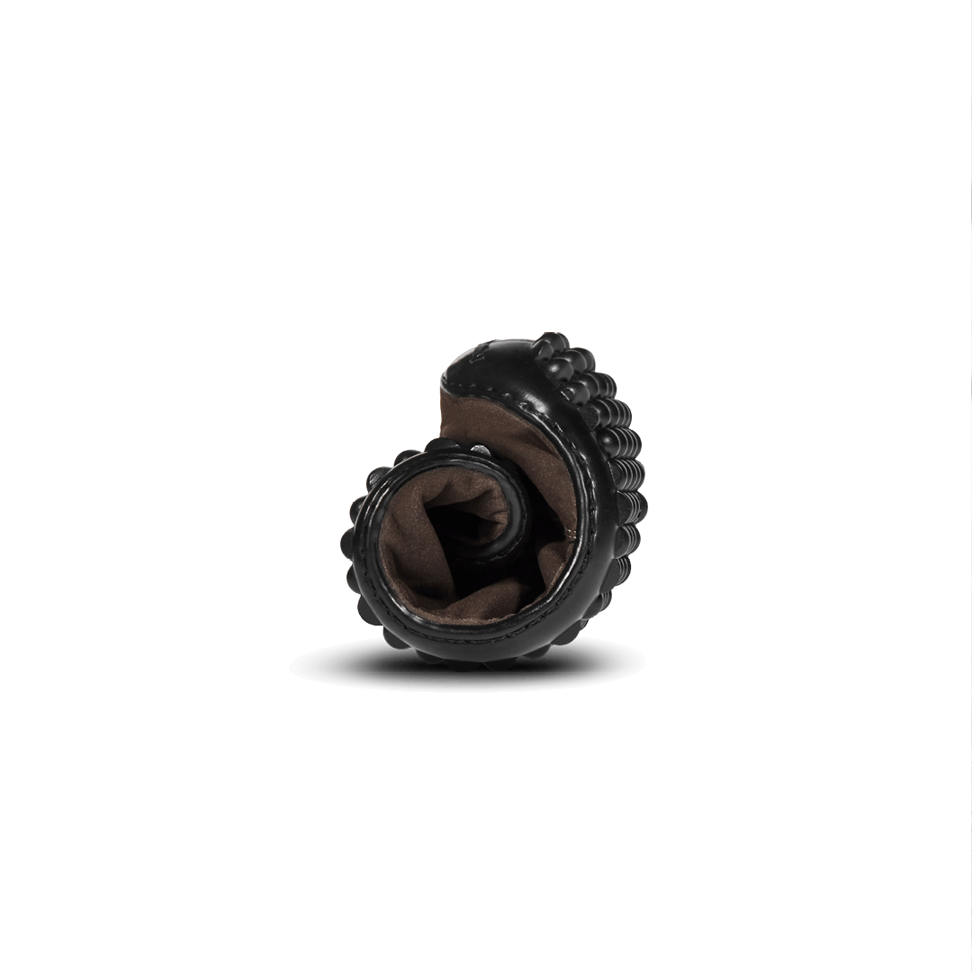 Leguano Icebare Shwarz - Botas barefoot calientes para senderismo y uso diario negras
