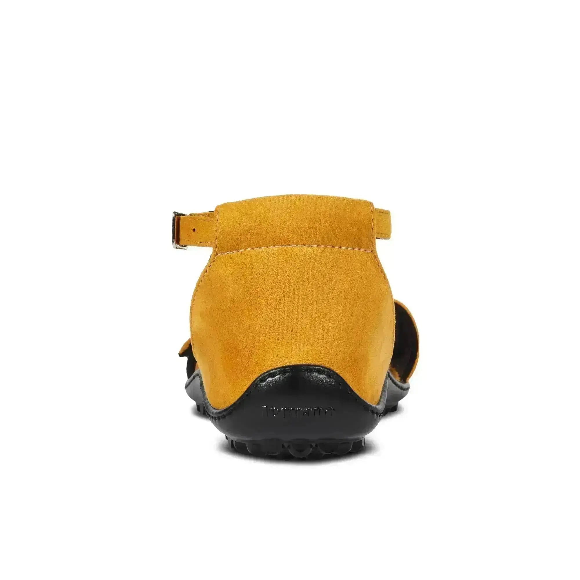 Leguano Jara Gelb - Sandalias barefoot elegantes amarillas para mujer