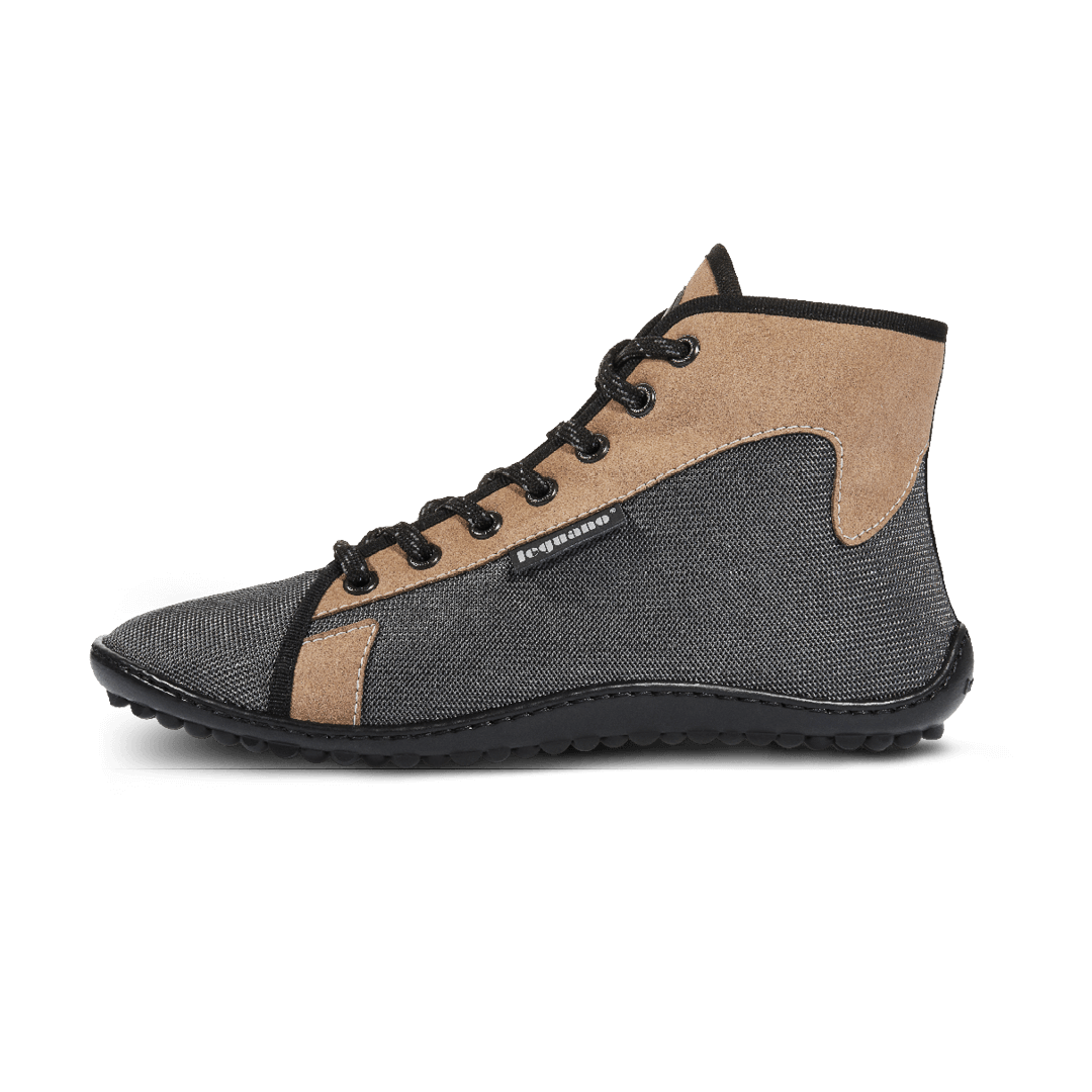 Leguano Jaspar Forester - Botines barefoot ligeros para senderismo marrones-Botines-Leguano-36-Cacles Barefoot