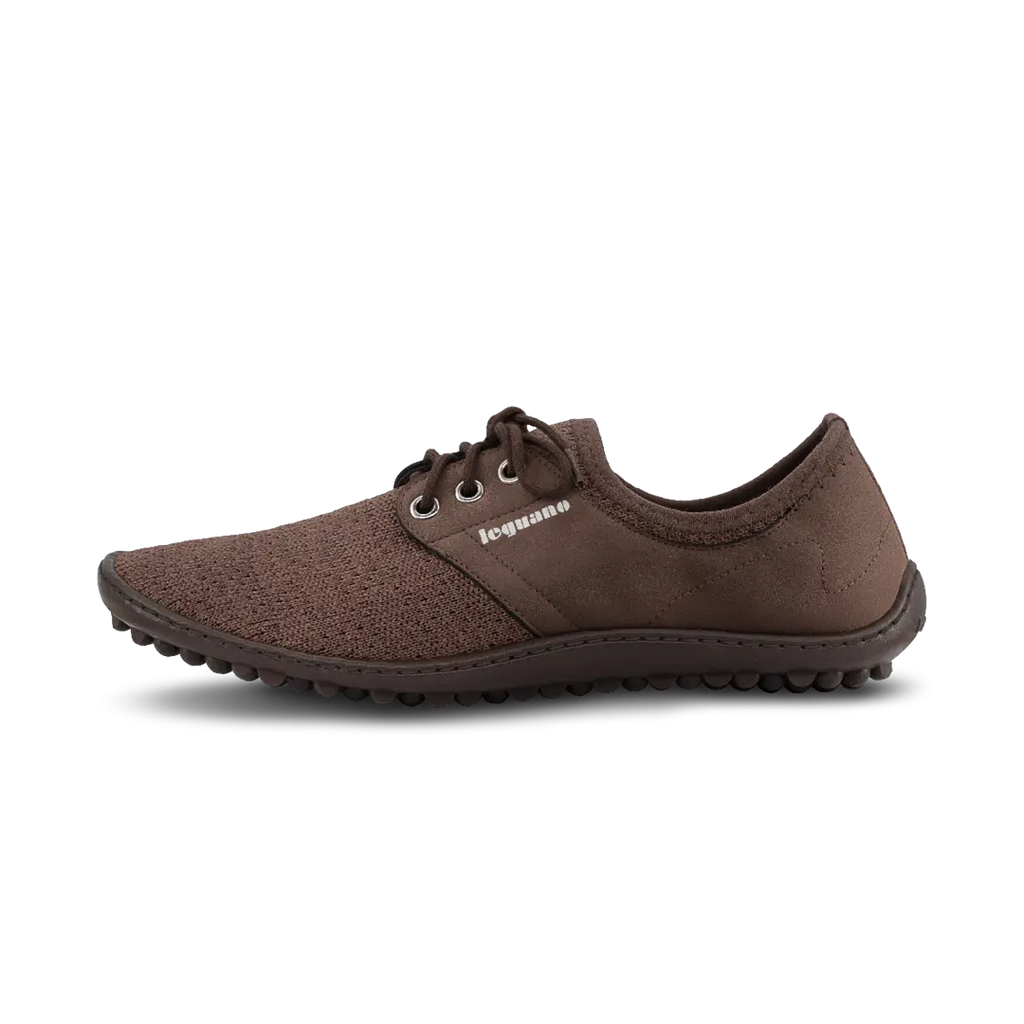 Leguano Juno Mokka - Zapatillas Casual y de Oficina Unisex Marrones  Cacles Barefoot