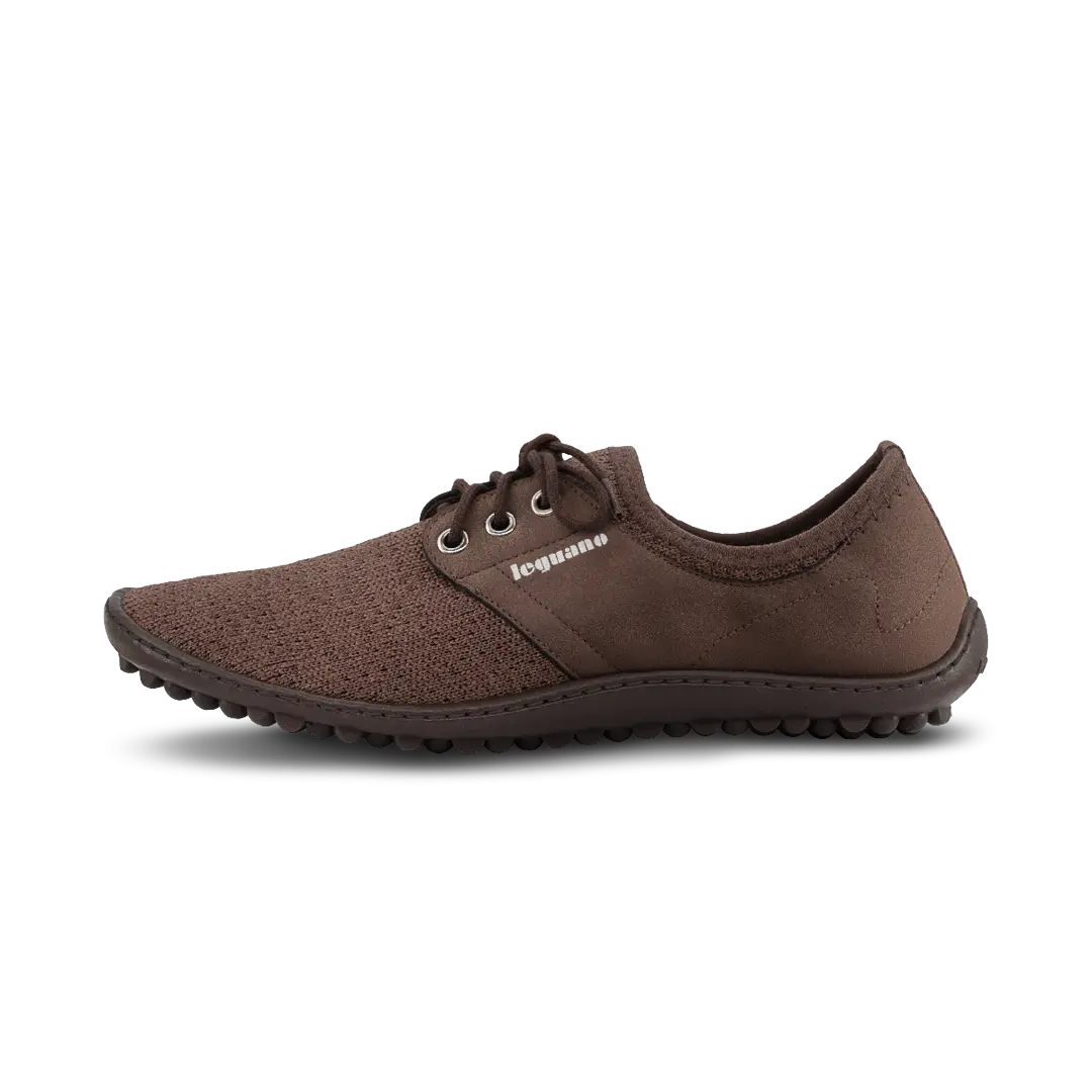 Leguano Juno Mokka - Zapatillas Casual y de Oficina Unisex Marrones  Cacles Barefoot